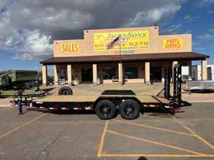 Load Trail 20x83 Tandem Axle, 14K GVWR, Car Hauler, Fold Up Ramps