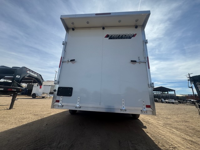 Alcom 16x7.4 All Aluminum NXT Car Hauler, 7K GVWR, Side Door, Ramp Door - Stock #ALC212 - Image 9 of 13