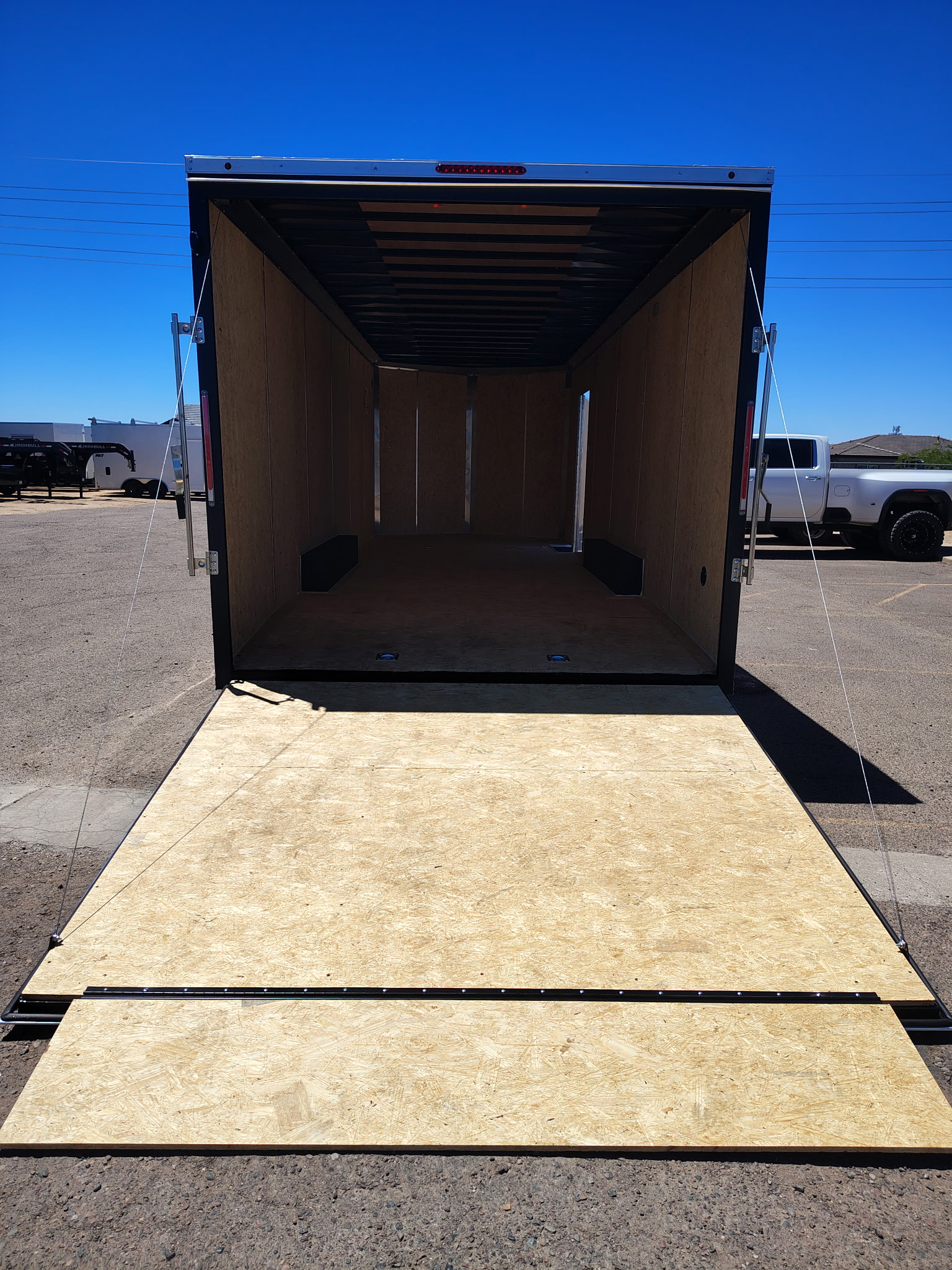 Compass 8.5'x24' Enclosed Cargo Trailer w/ Rear Ramp Door