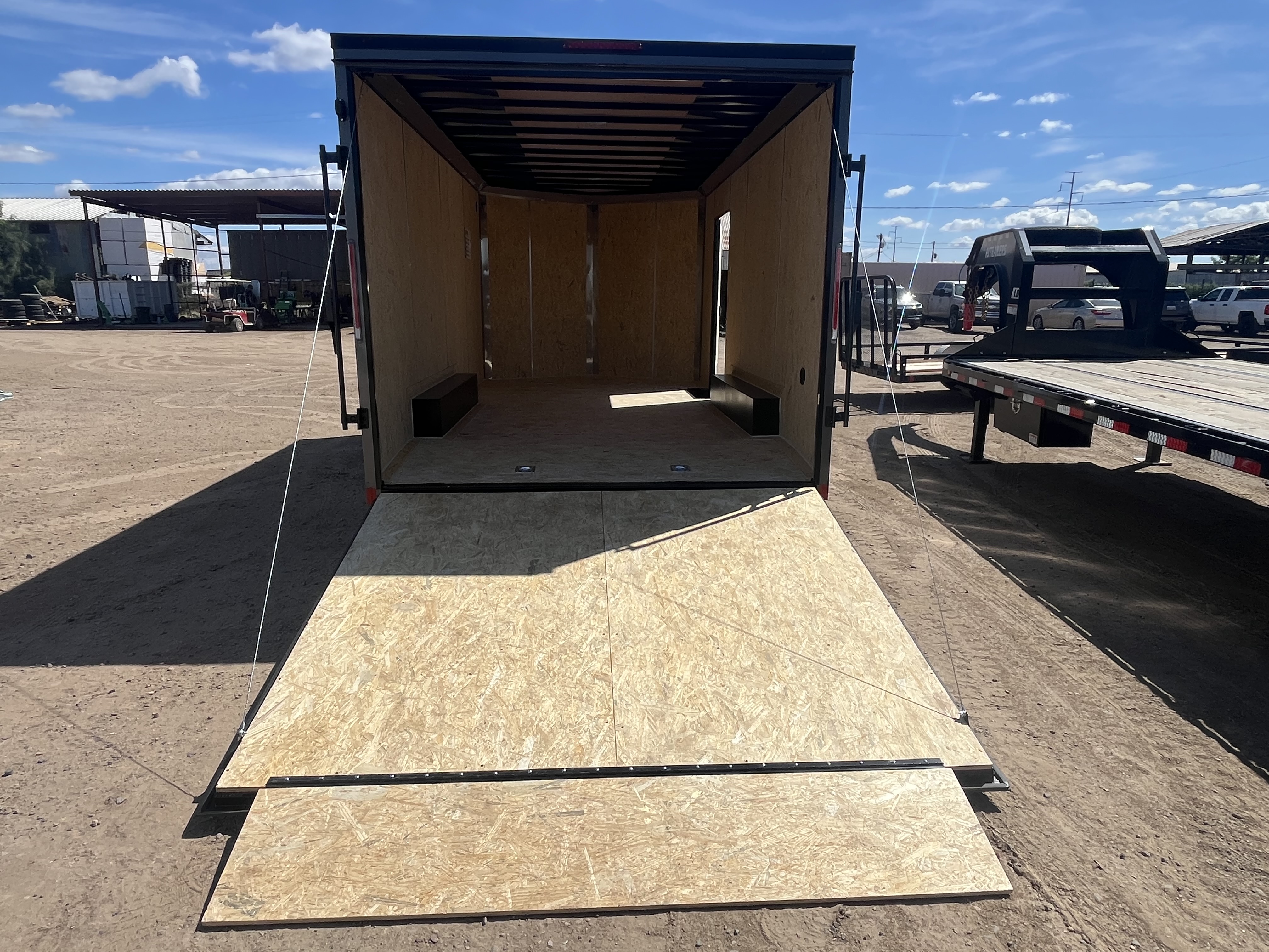 Compass 16x8.5 Jasper SE Car Hauler, 10K GVWR, Ramp Door - Stock #CMP2779 - Image 9 of 11