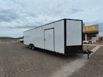 Formula Trailers 28x8.5 Conquest SE Flat Top Sloped V-Nose Enclosed Car Hauler, 10K GVWR, Ramp Door Stock #CMP2917 - Thumbnail 8