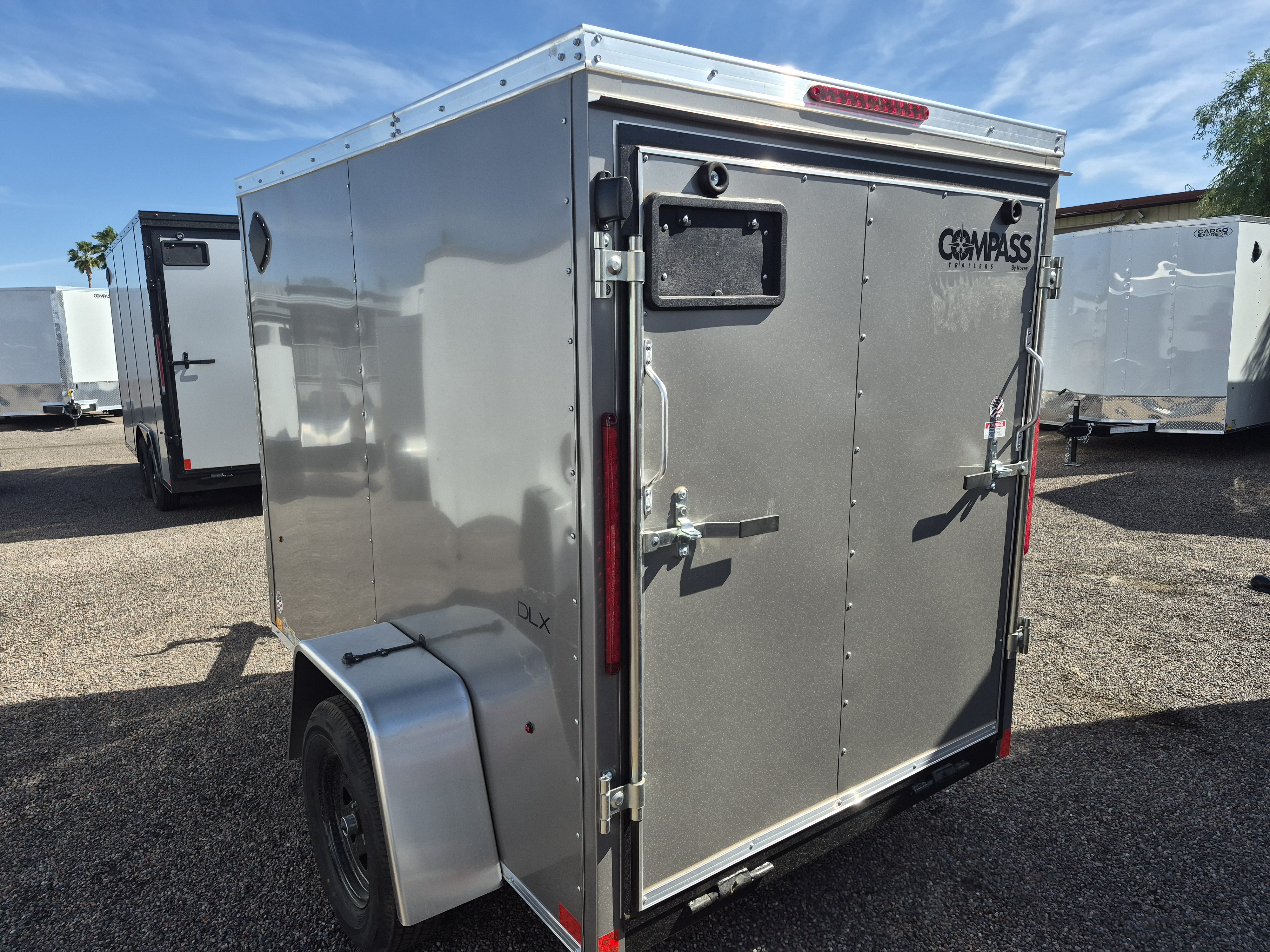 Compass 08x5 Indigo DLX, 3K GVWR, Ramp Door - Stock #CMP2824 - Image 3 of 4