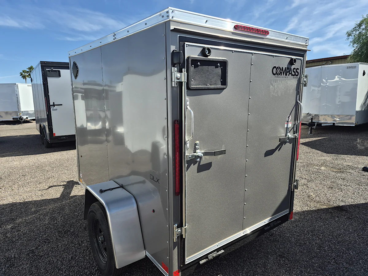 Compass 08x5 Indigo DLX, 3K GVWR, Ramp Door - Stock #CMP2824 - Image 3 of 4 Compass 08x5 Indigo DLX, 3K GVWR, Ramp Door - Stock #CMP2824 - Image 3 of 4