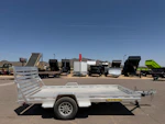 Aluma 12x80 All Aluminum, 4.25K GVWR, Single Axle, W/ Tailgate (8012S-EL-TG) Stock #ALU415-SM - Thumbnail 4
