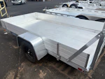 Aluma 10x63 All Aluminum, 2K GVWR, Single Axle, W/ Tailgate (6310ESA-S-TG) Stock #ALU400 - Thumbnail 2