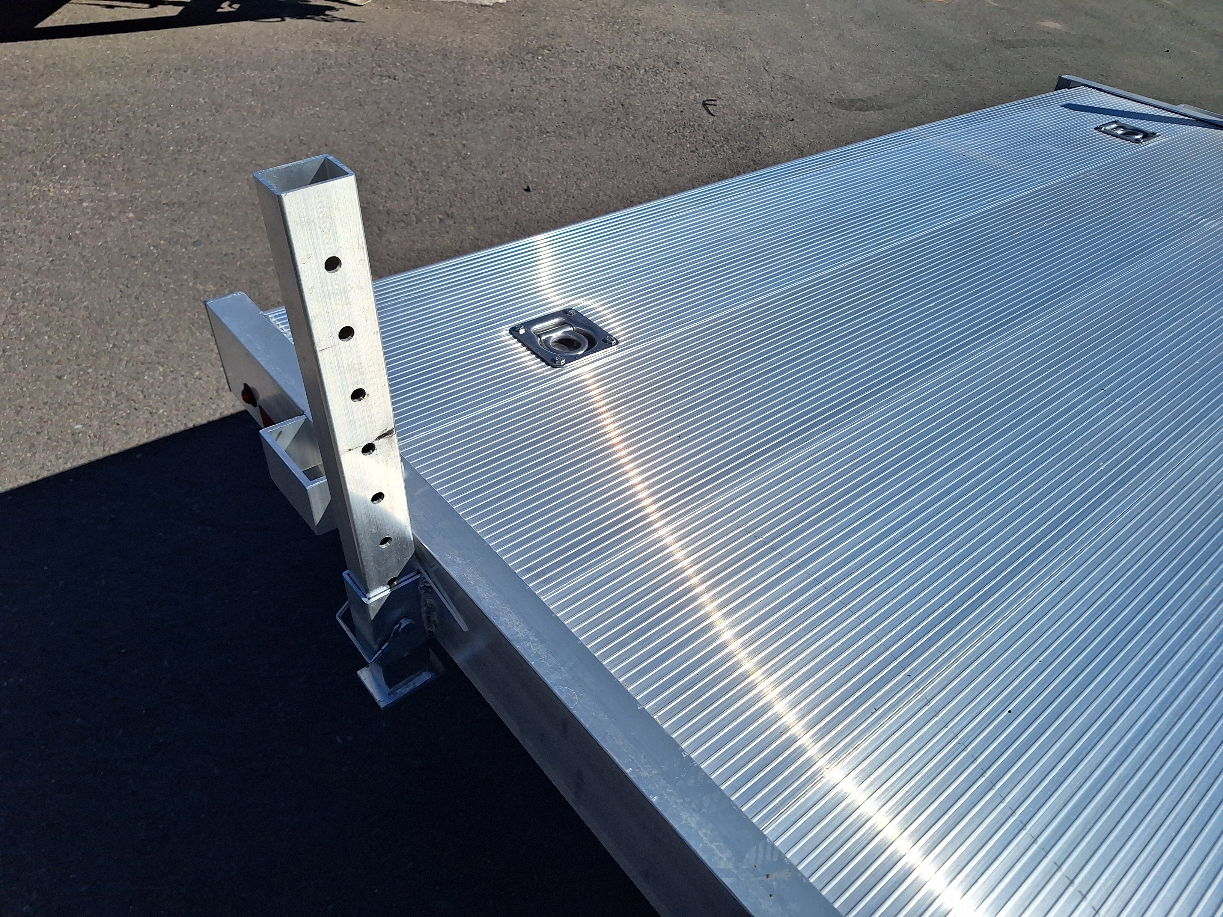 Aluma 18x82 All Aluminum, 7K GVWR, Tandem Axle - 8218ESA-TA-EL-R-RTD - Stock #ALU256 - Image 9 of 12