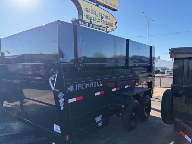 Norstar 14x83 IronBull Tandem Axle Dump, 15K GVWR, 36" Sides, Solar Charger, 14 Ply Tires - Stock #NST1272 - Image 1 of 8