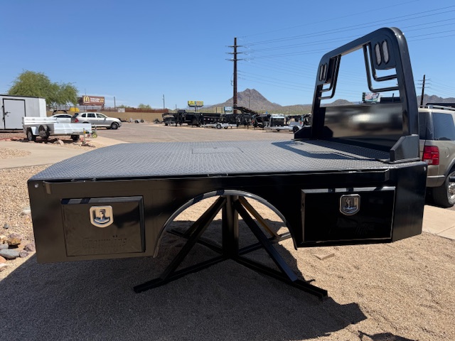 Crownline Truck Beds Crownline SKD57 Skirted, Dual-Wheel, Long Bed, Black Boxes (8′ 6″ x 97″ - 57″ CTA) - Stock #CRNB127 - Image 6 of 8