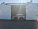 Alcom 24x8.5 All Aluminum XLT-P Car Hauler, Elite Escape Door, 10K GVWR, Ramp Door Stock #ALC244 - Thumbnail 4