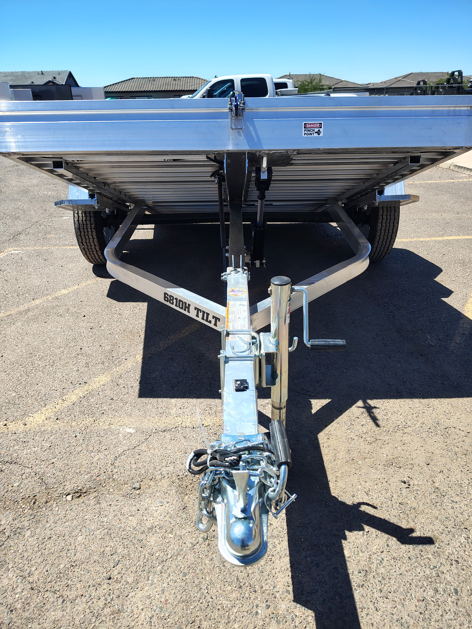 Aluma 10x68 All Aluminum, 3K GVWR, Single Axle, Tilt (6810H-TILT-S) - Stock #ALU379 - Image 10 of 10