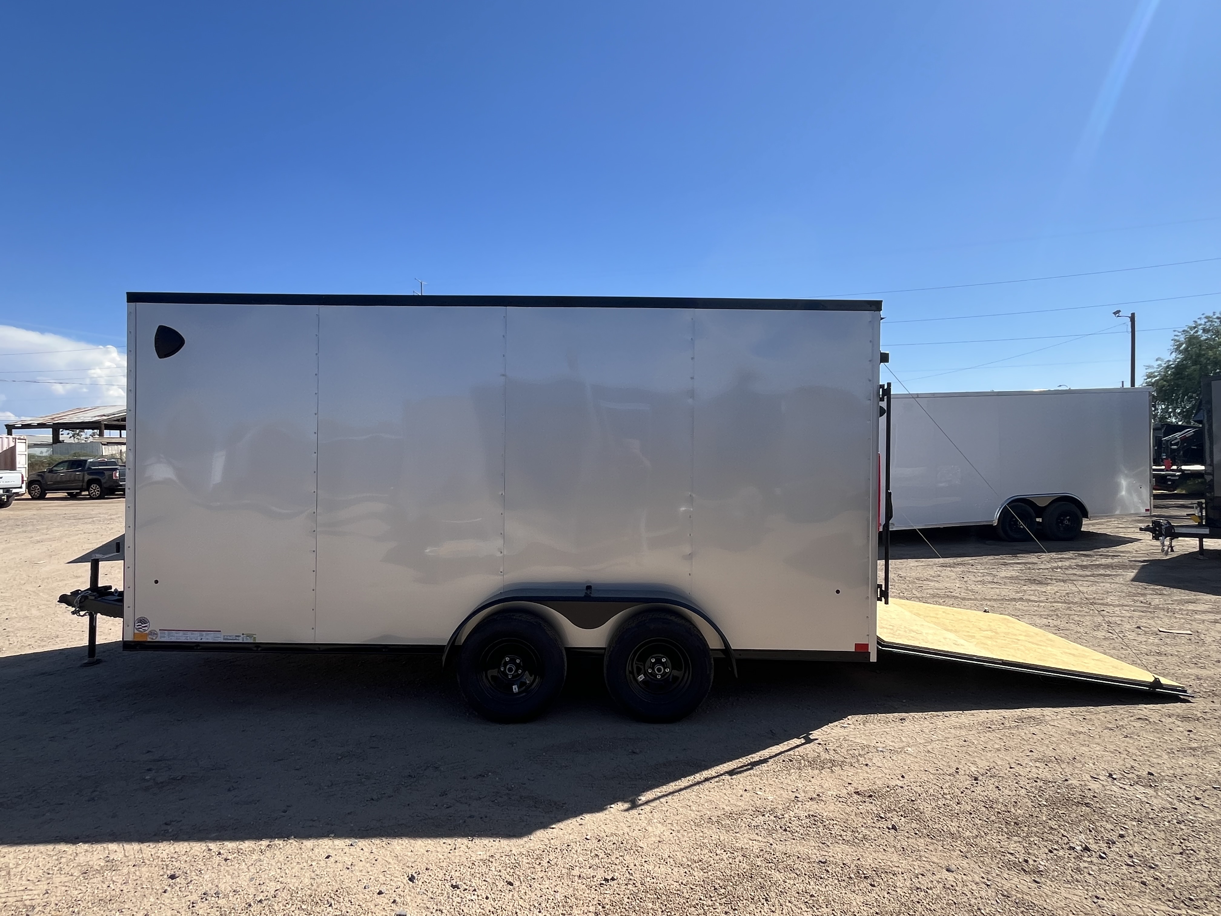 Compass 16x7 Indigo DLX, 7K GVWR, Ramp Door - Stock #CMP2891 - Image 6 of 7