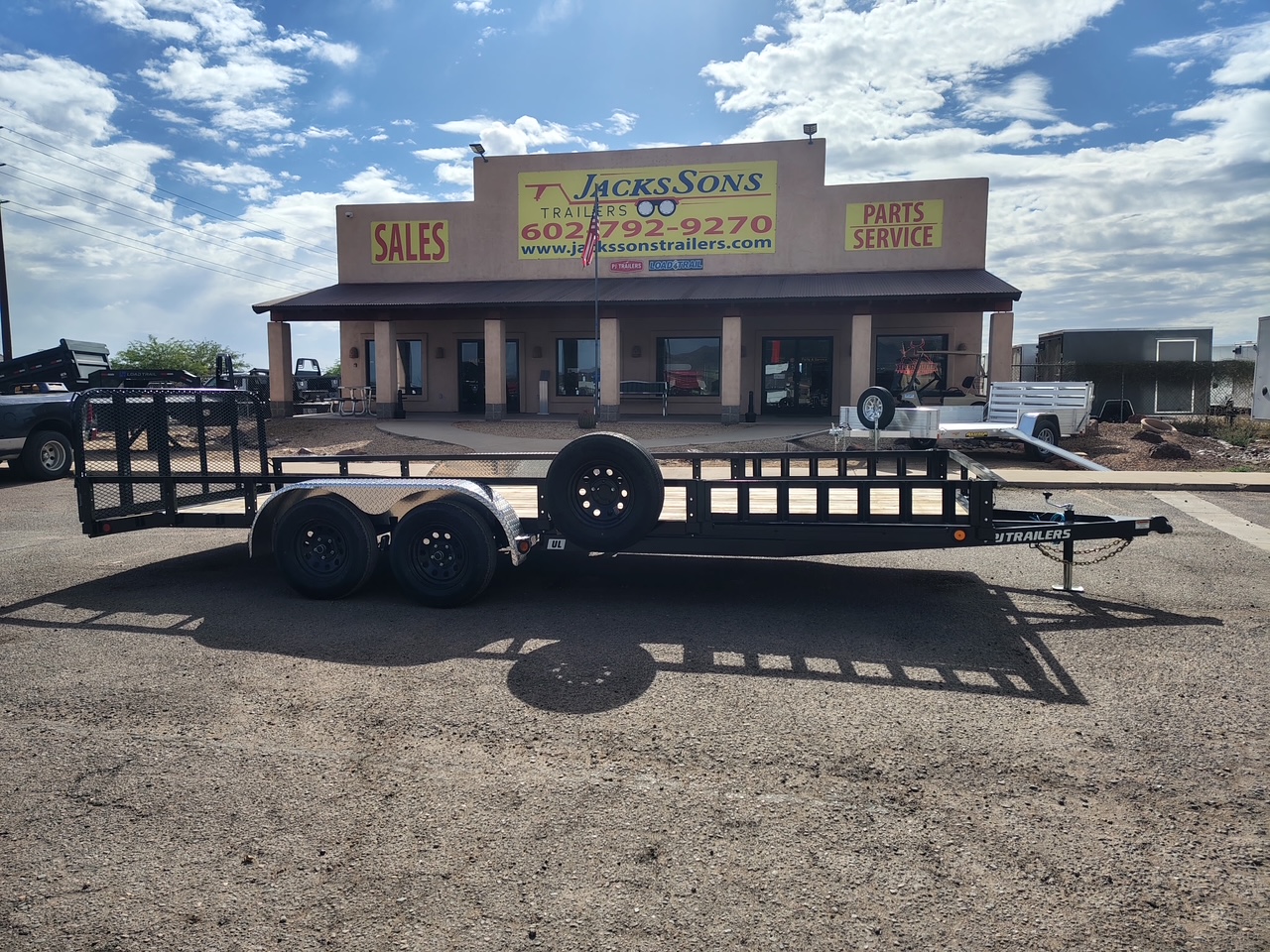 P.J. Trailers 20x83 Tandem Axle, 7K GVWR, Channel Utility - Stock #PPJ11182 - Image 1 of 9