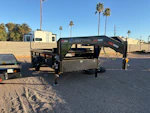 Load Trail 16x83 Gooseneck, Tandem Axle, 14 GVWR, Low-Pro Dump, 24" Sides Stock #LTD917 - Thumbnail 2