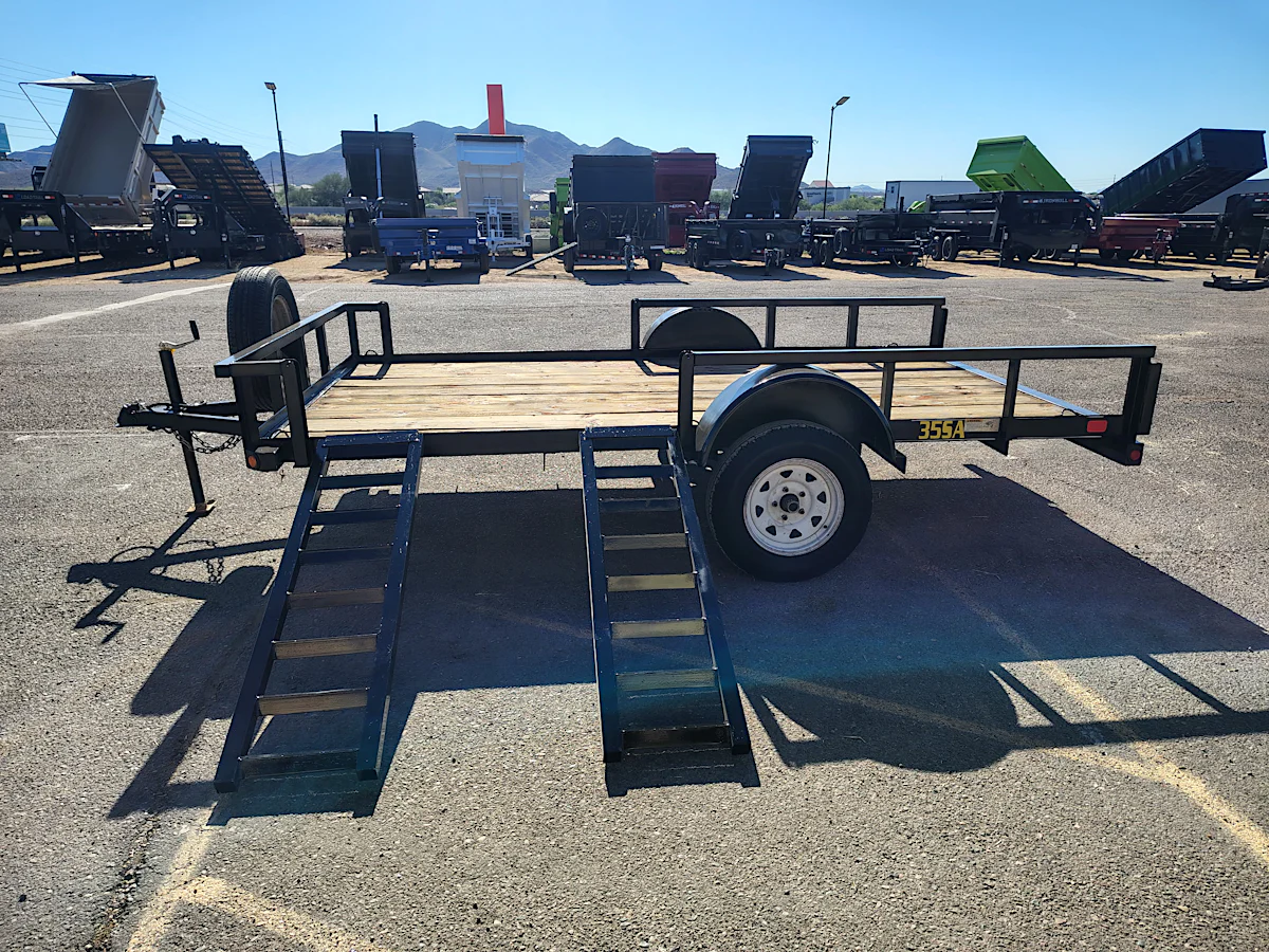 Bigtex 12x77 Single Axle utility - Stock #USD7132 - Image 6 of 7 Bigtex 12x77 Single Axle utility - Stock #USD7132 - Image 6 of 7