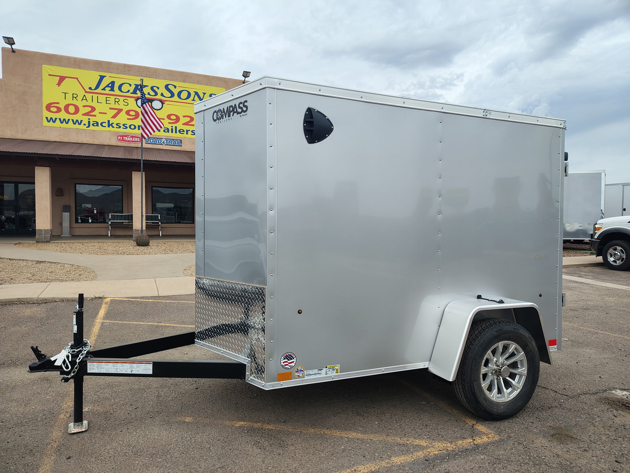 Compass 08x5 Indigo DLX, 3K GVWR, Ramp Door - Stock #CMP2819 - Image 2 of 6