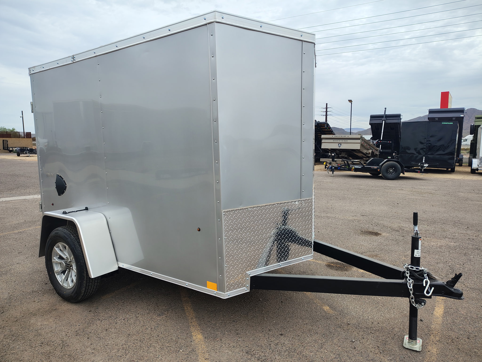 Compass 08x5 Indigo DLX, 3K GVWR, Ramp Door - Stock #CMP2819 - Image 1 of 6