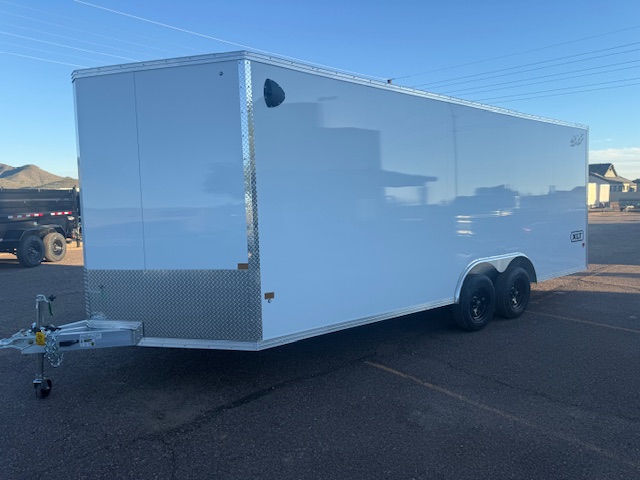 Alcom 20x8.5 All Aluminum XLT-P Car Hauler, 7K GVWR, Ramp Door - Stock #ALC178 - Image 8 of 10