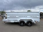 PJ Trailers 14x83 Tandem Axle, 15,400 GVWR, Low Pro Dump, 48" Sides Stock #PJD1707 - Thumbnail 9