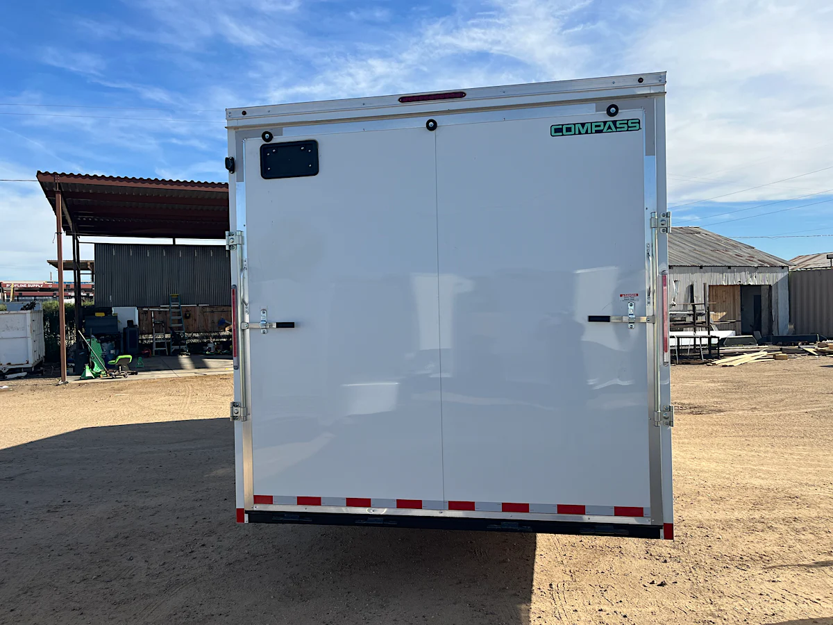 Compass 24x8.5 Jasper SE Car hauler, 14K GVWR, Ramp Door - Stock #CMP2775 - Image 11 of 12 Compass 24x8.5 Jasper SE Car hauler, 14K GVWR, Ramp Door - Stock #CMP2775 - Image 11 of 12