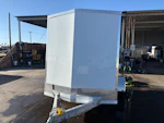 Alcom 10x6 All Aluminum XLT-P2 Enclosed, 3K GVWR, Limited Edition, Ramp Door Stock #ALC233 - Thumbnail 1