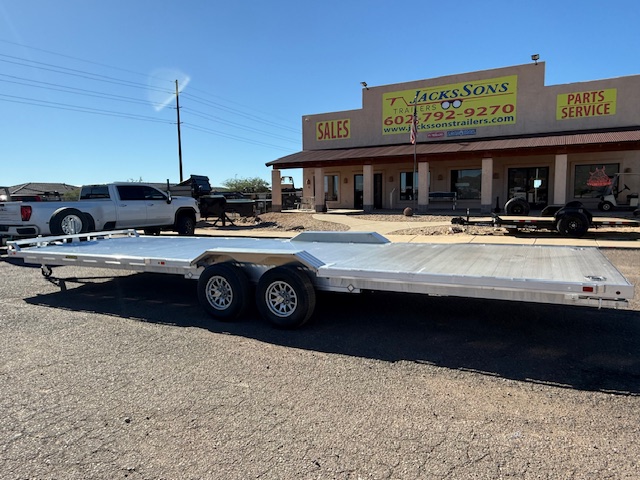 Aluma 28x102" All Aluminum Wide Body, 10K GVWR, Heavy Tandem Axle, Drive-Over-Fenders (WB28H-TA-EL-DOF-R-RR-RTD) - Stock #ALU272 - Image 2 of 14