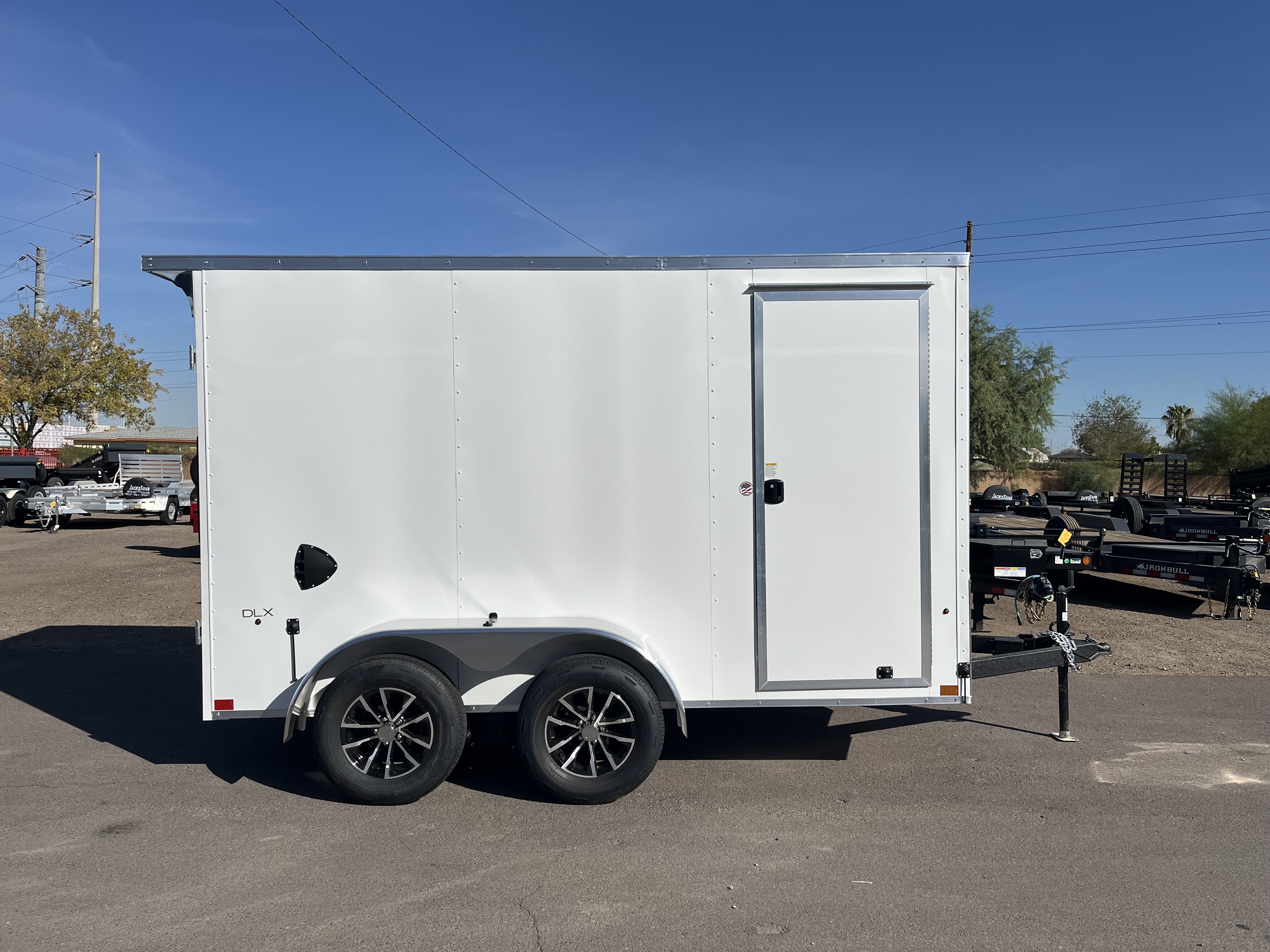 Compass 12x7 Indigo DLX, 7K GVWR, Rear Double Doors