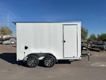 Compass 12x6 Indigo DLX, Flat Top V-Nose, 7K GVWR, Ramp Door Stock #CMP2938 - Thumbnail 3