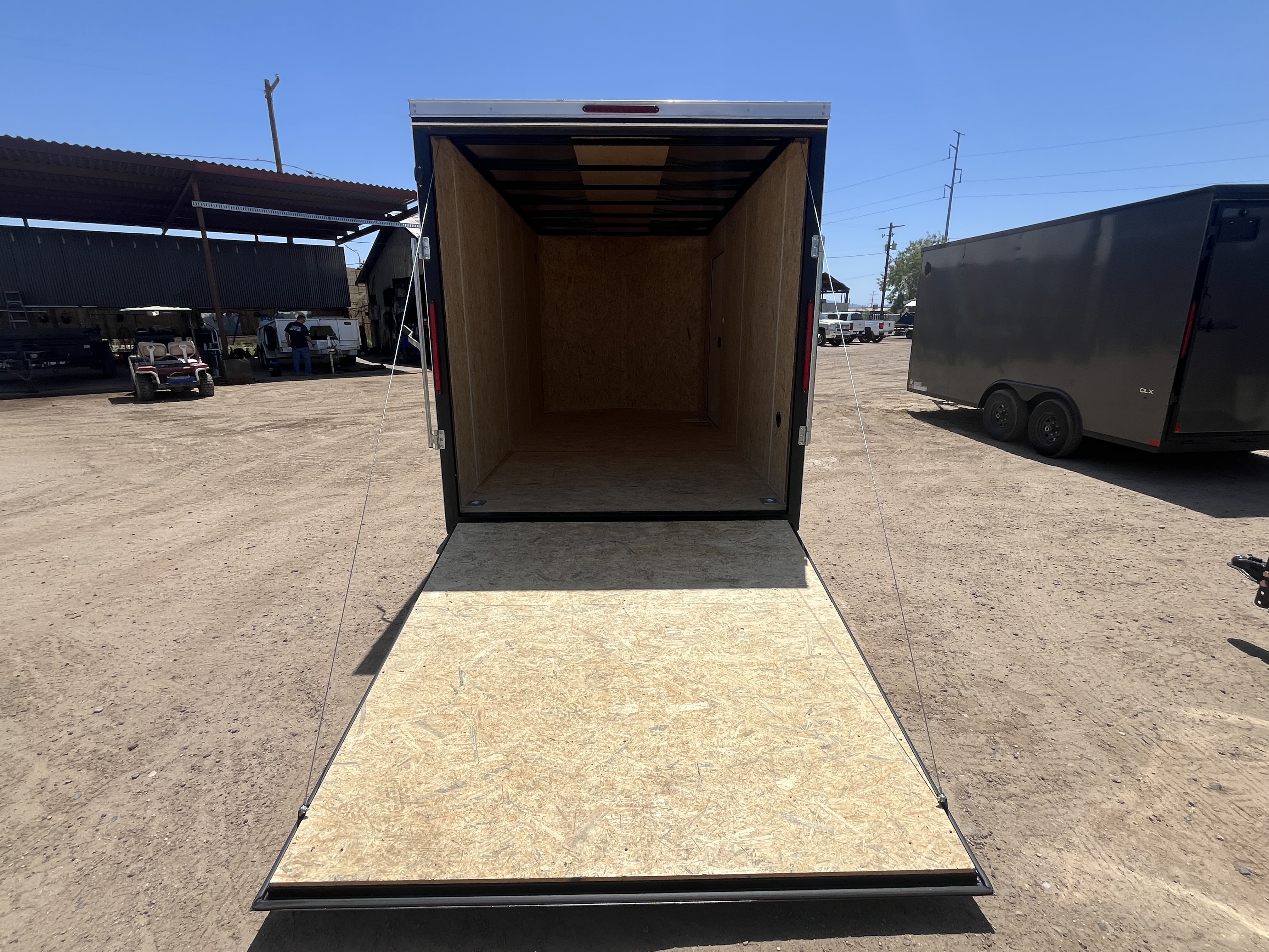 Compass 14x7 Indigo DLX, 7K GVWR, Ramp Door - Stock #CMP2856 - Image 6 of 10