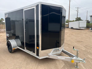 Alcom 12x6 All Aluminum NXT Enclosed, 3K GVWR, Limited Edition, Ramp Door