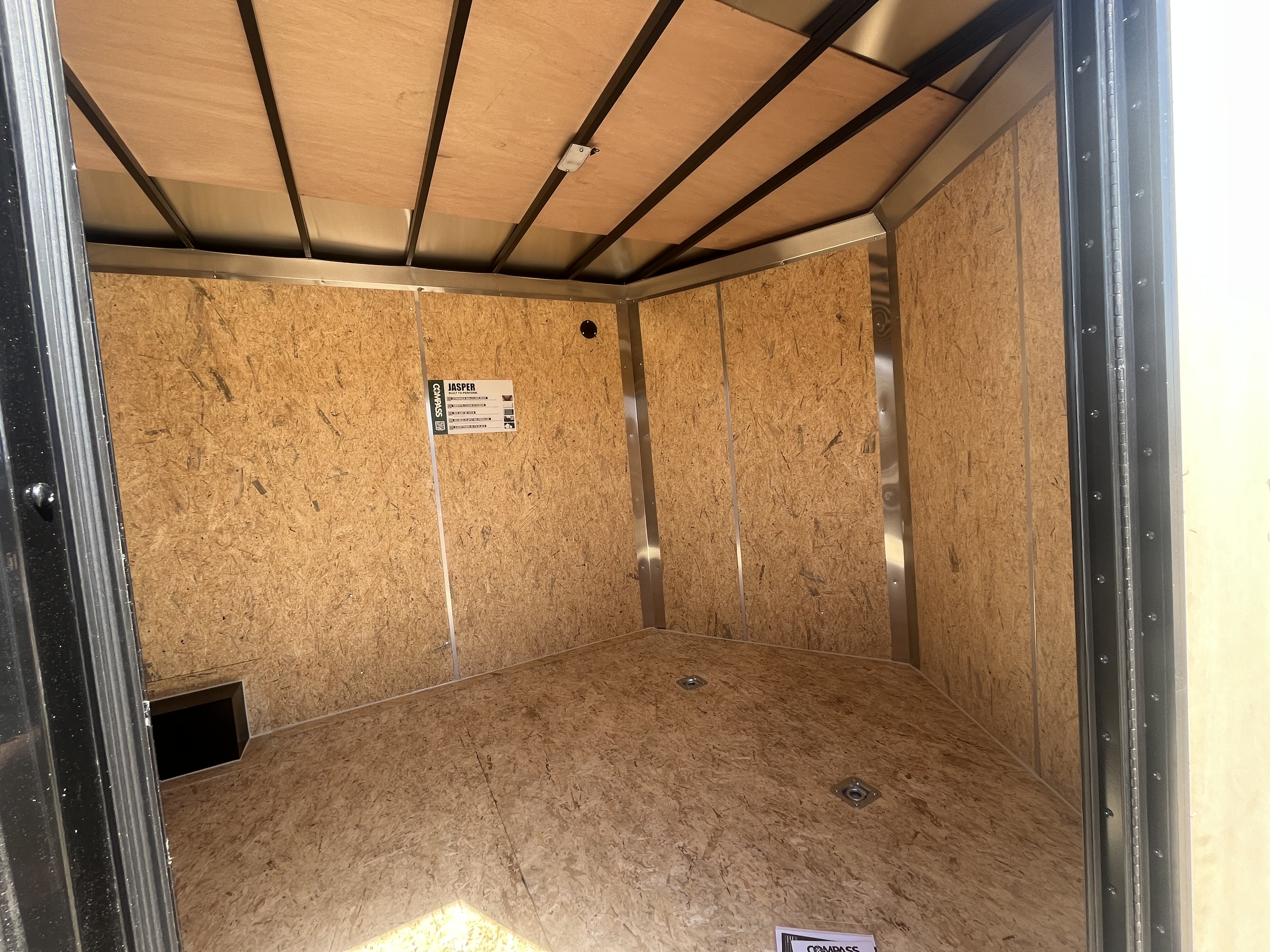 Compass 16x8.5 Jasper SE Car Hauler, 10K GVWR, Ramp Door - Stock #CMP2779 - Image 2 of 11