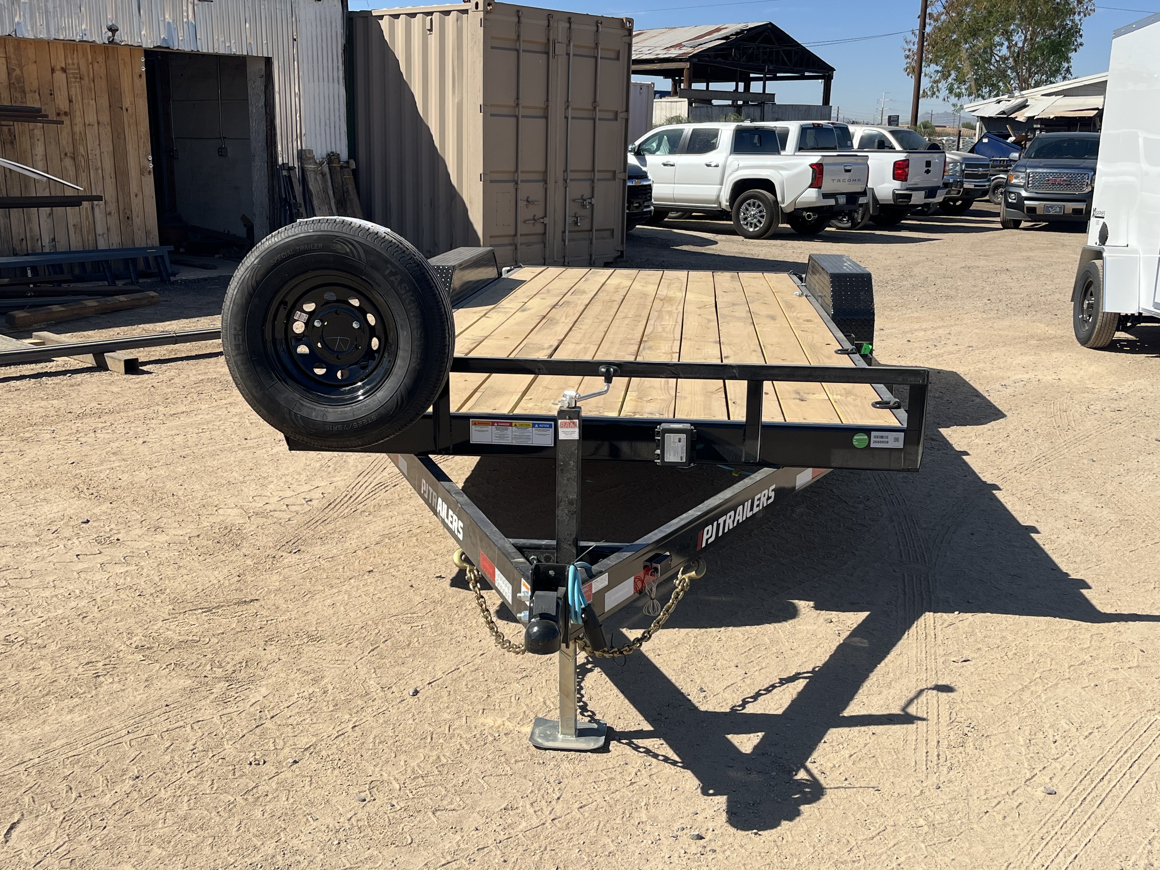 P.J. Trailers 20'x83" 5" Channel Equipment Trailer (CE) - Stock #PPJ11214 - Image 8 of 8