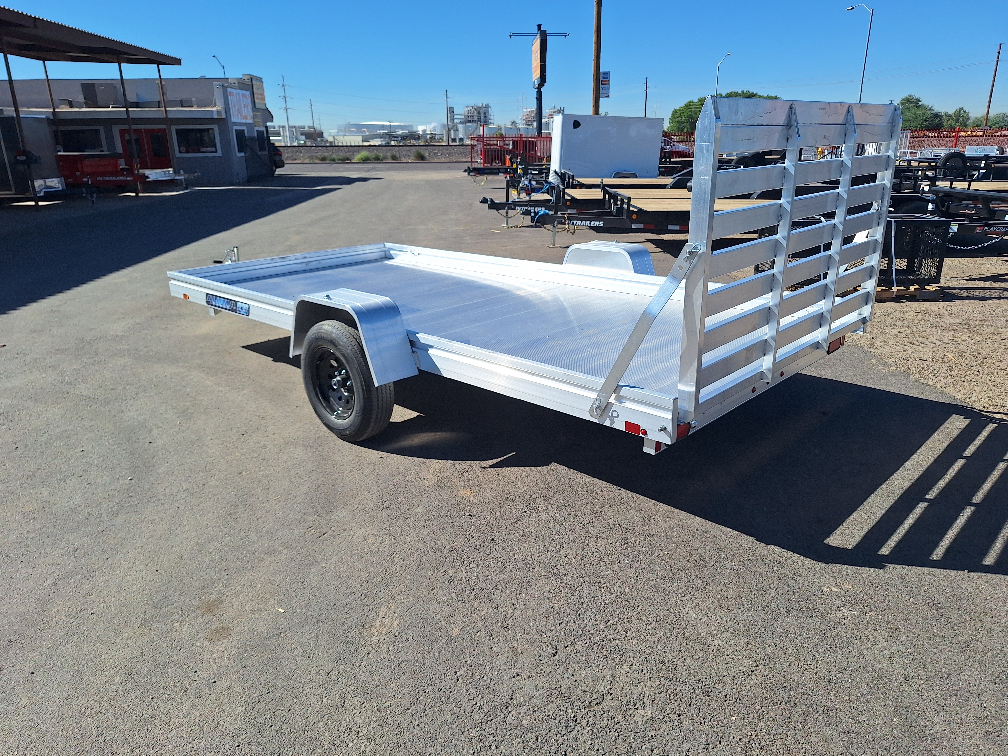 Aluma 14x78 All Aluminum, 3K GVWR, Single Axle (7814ESA-S-TG) - Stock #ALU342 - Image 3 of 6