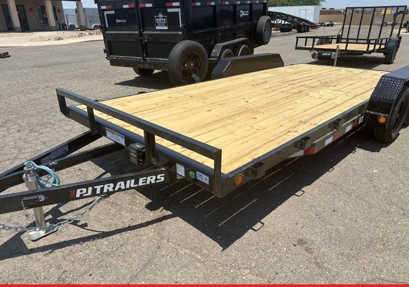 P.J. Trailers 18x83" Tandem Axle, 7K GVWR, Carhauler - Stock #PPJ10964 - Image 1 of 4
