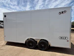 Alcom 16x8.5 All Aluminum XLTP2 Car Hauler, 10K GVWR, Side Door, Ramp Door Stock #ALC267 - Thumbnail 4