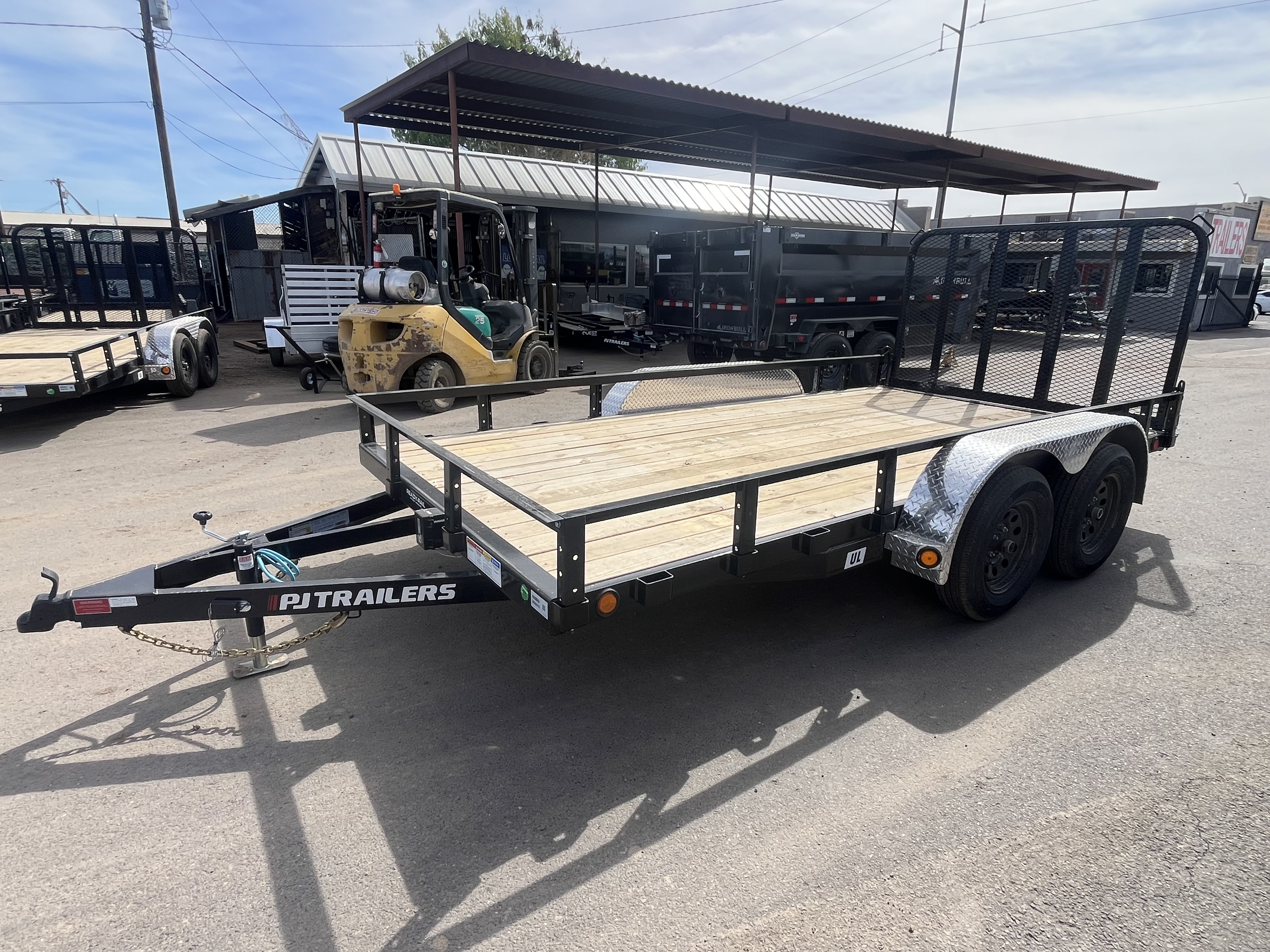 P.J. Trailers 14x83 Tandem Axle, 7K GVWR, Channel Utility - Stock #PPJ11097 - Image 7 of 8