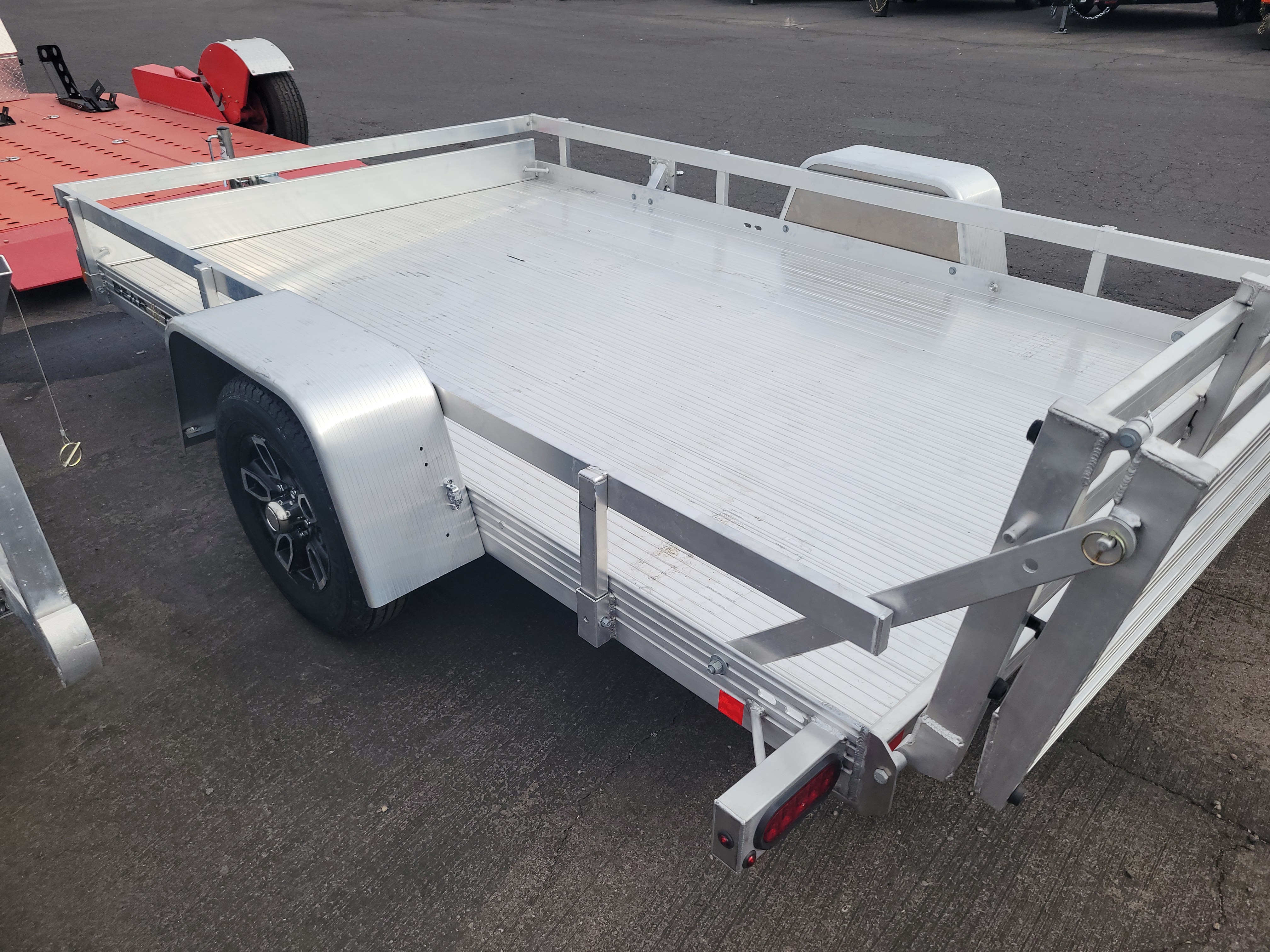 Bear Track 10x76 Aluminum Single Axle 2.2K GVWR, Utility Trailer - Stock #BEA002 - Image 4 of 4