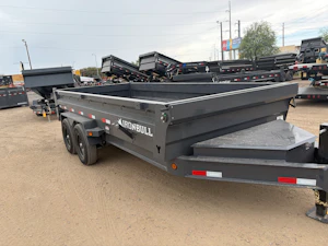 Norstar 16x83 IronBull Tandem Axle Dump, 15K GVWR, 24" Sides