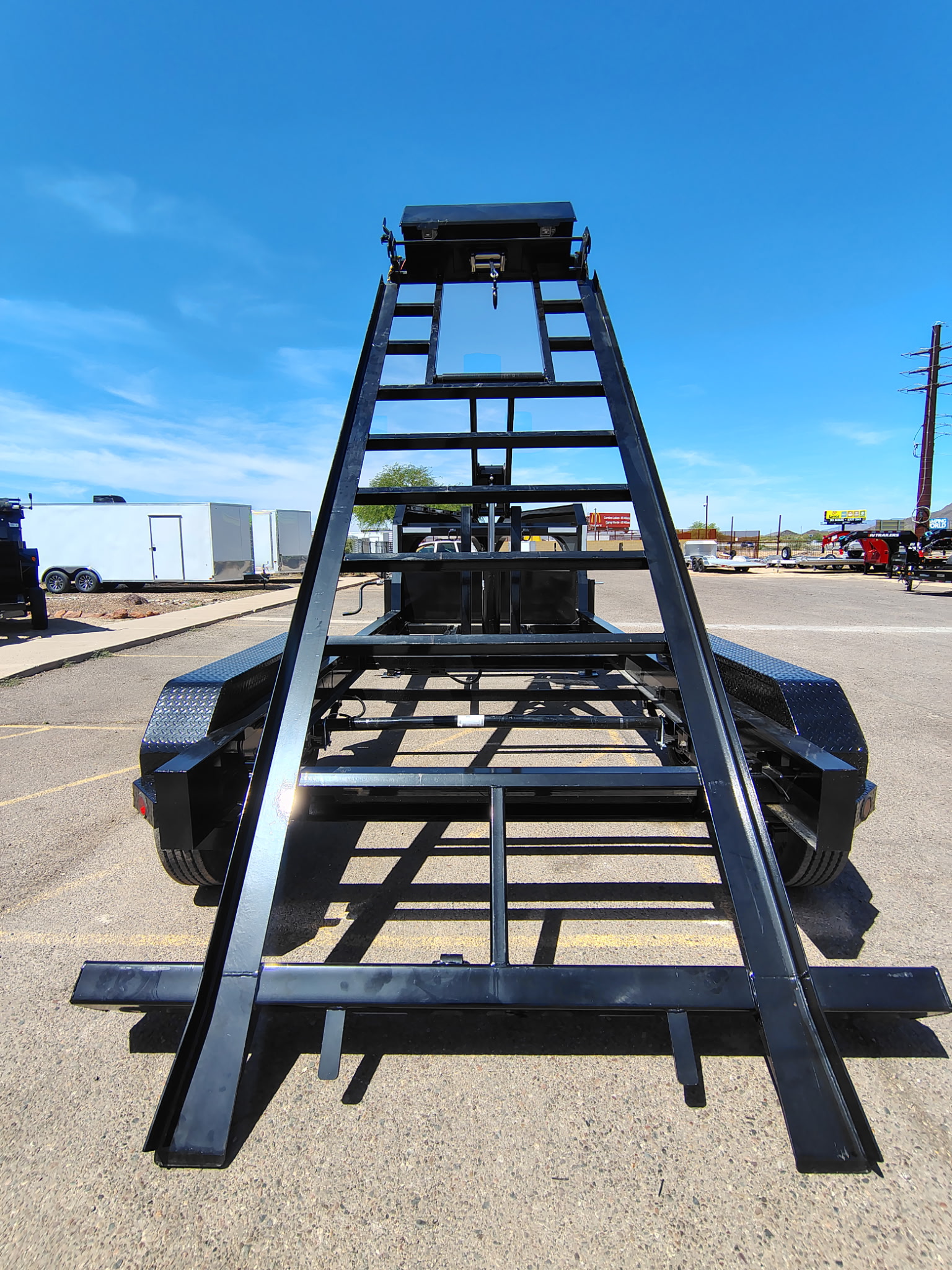 Norstar 16x83 Ironbull Gooseneck, Tandem Axle, Roll Off Chassis, 16K GVWR, 16 PLY - Stock #NST1440 - Image 2 of 12