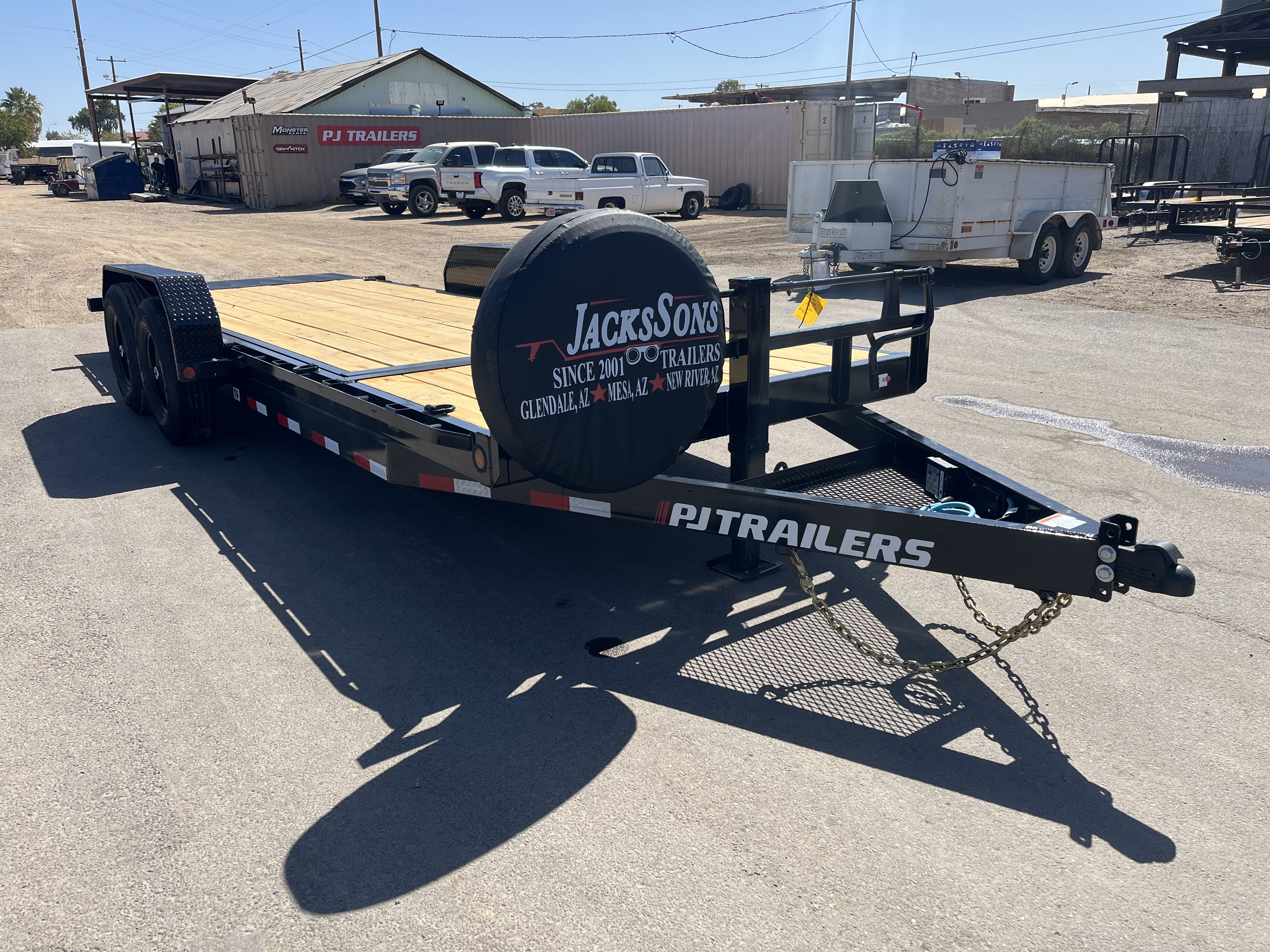 P.J. Trailers 20x83 Tandem Axle, 14K GVWR, Equipment Tilt - Stock #PPJ11172 - Image 1 of 11