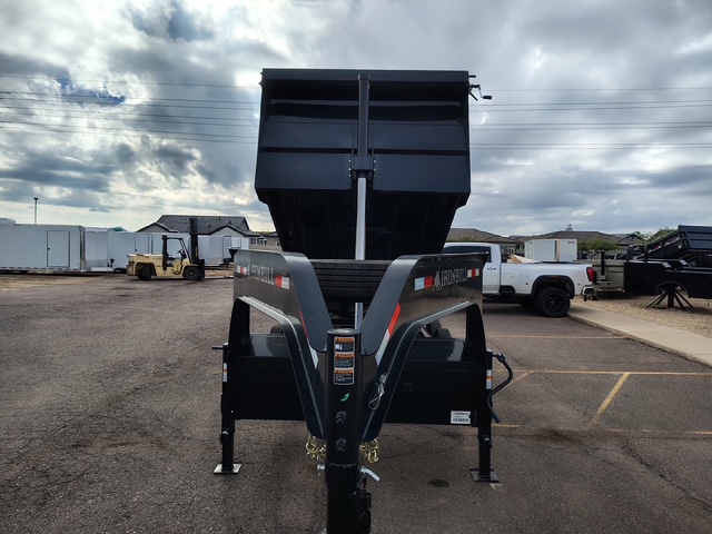 Norstar 16x83 IronBull Gooseneck, Tandem Axle, 16K GVWR, 48" Sides, Telescopic Cylinder - Stock #NST1342 - Image 10 of 12