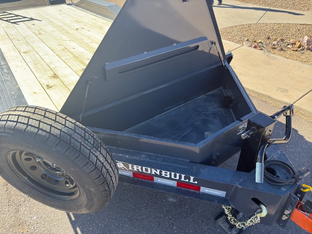 Norstar 20x102 Ironbull Tandem Axle, Drive Over Fenders, Stand Up Ramps, 14K GVWR - Stock #NS390 - Image 6 of 9
