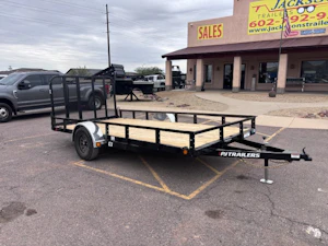 P.J. Trailers 14x83 Single Axle, 3K GVWR, Channel Utility