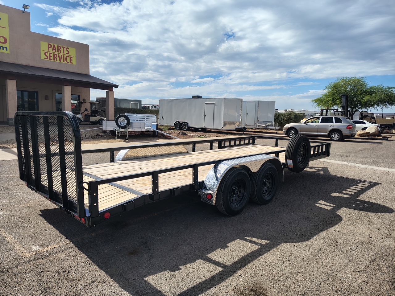 P.J. Trailers 20x83 Tandem Axle, 7K GVWR, Channel Utility - Stock #PPJ11182 - Image 3 of 9