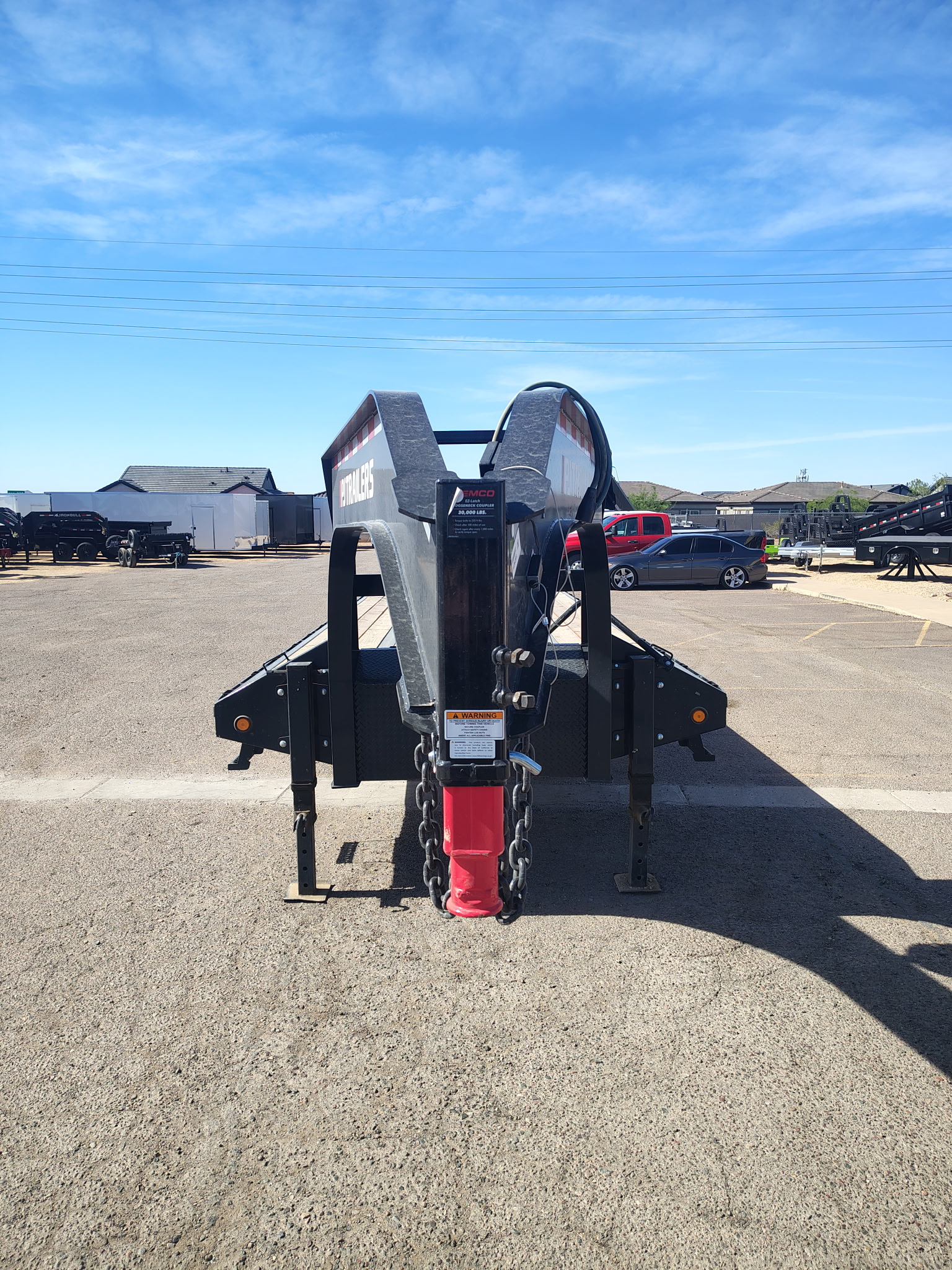 P.J. Trailers 40' Gooseneck Low-Pro Flatdeck with Duals, 25K GVWR - Stock #USD6208 - Image 8 of 15