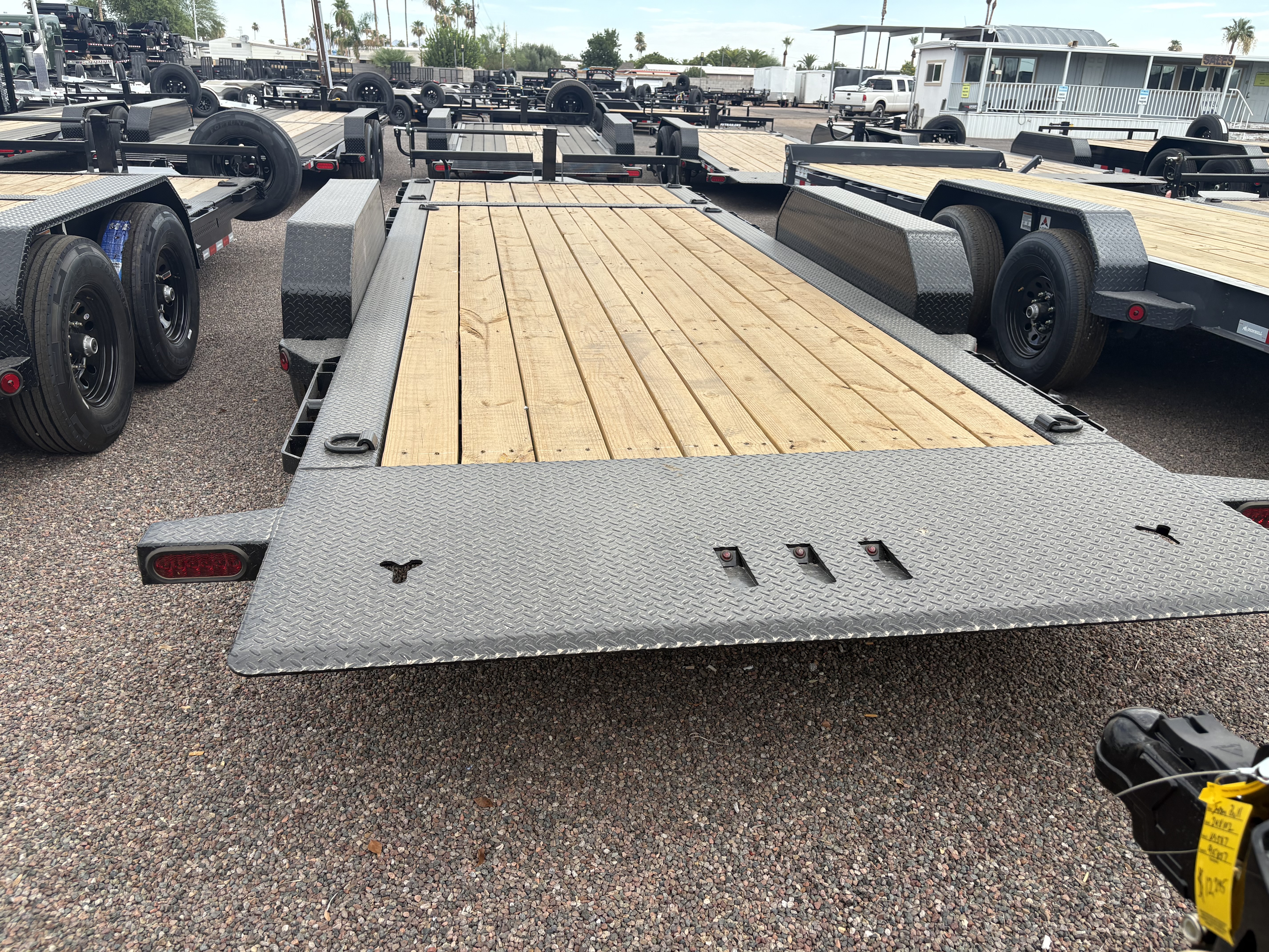 Norstar 20x83 IronBull Tandem Axle, 14K GVWR, Low-Pro Gravity Tilt - Stock #NS568 - Image 4 of 5