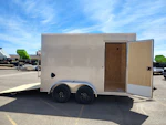 Compass 12x7 Indigo DLX, 7K GVWR, Ramp Door Stock #CMP2848 - Thumbnail 1