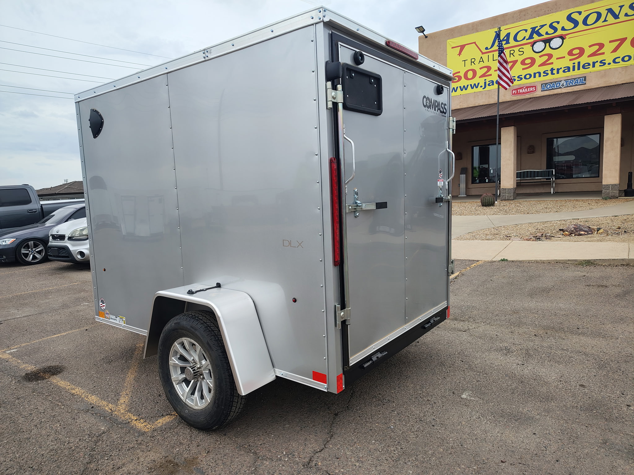 Compass 08x5 Indigo DLX, 3K GVWR, Ramp Door - Stock #CMP2819 - Image 3 of 6