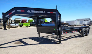 Norstar 16x83 Ironbull Gooseneck, Tandem Axle, Roll Off Chassis, 16K GVWR, 16 PLY