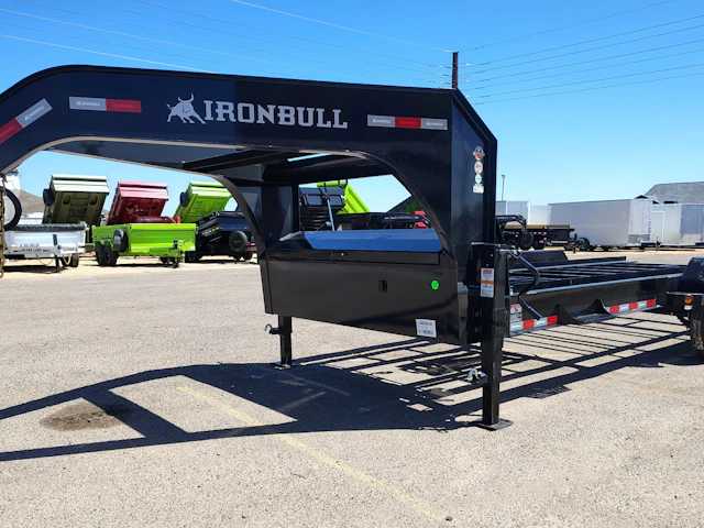 Iron Bull 16'x83" Gooseneck Roll-Off Dump Trailer (DBG)