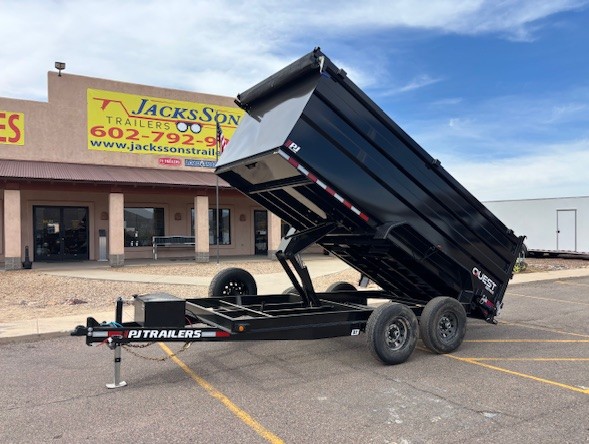 P.J. Trailers 14x83" Tandem Axle, 14K GVWR, 48" Sides - Stock #PJD1642 - Image 12 of 13